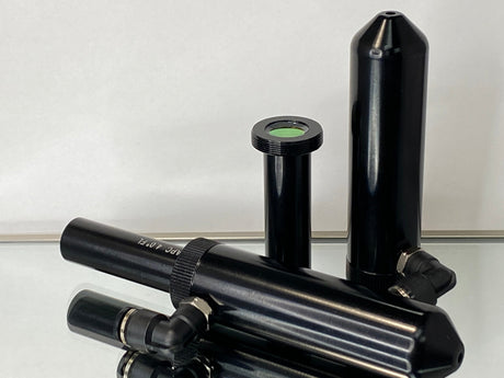 Tubo dell'obiettivo da 19 mm di diametro con lente di messa a fuoco ZnSe o kit da 3 pezzi + strumento di allineamento