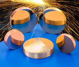 4-00203-APC - UltraMaxR Copper, Diameter: 50mm, Thickness: 10mm, Plano. Suitable to be used with Mitsubishi (R) Laser System