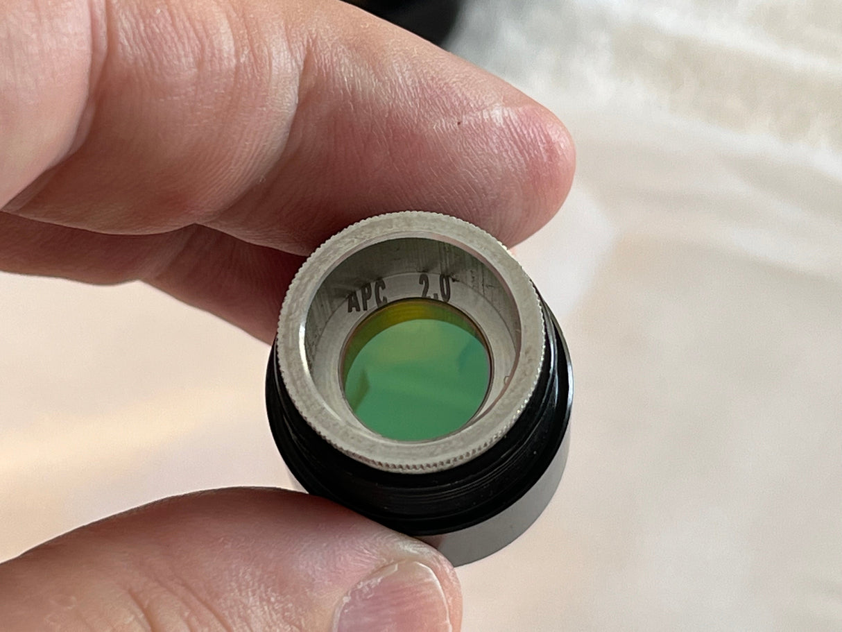 ZnSe Focus Lens 20mm per laser C02 10.6um. Sostituzione diretta per qualsiasi obiettivo da 20 mm