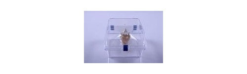 BOX12575 Caja de membrana transparente (125 mm x 125 mm x 75 mm)